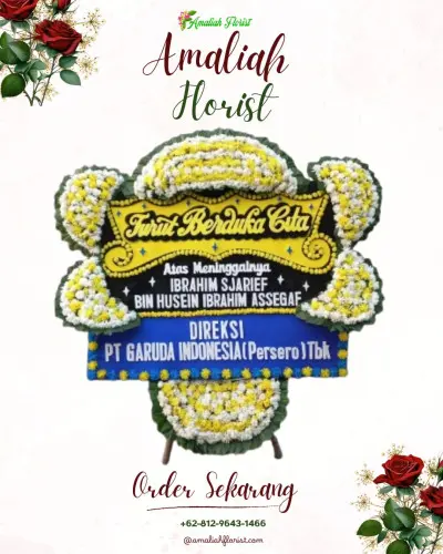 Papan Bunga Duka di Cisereh